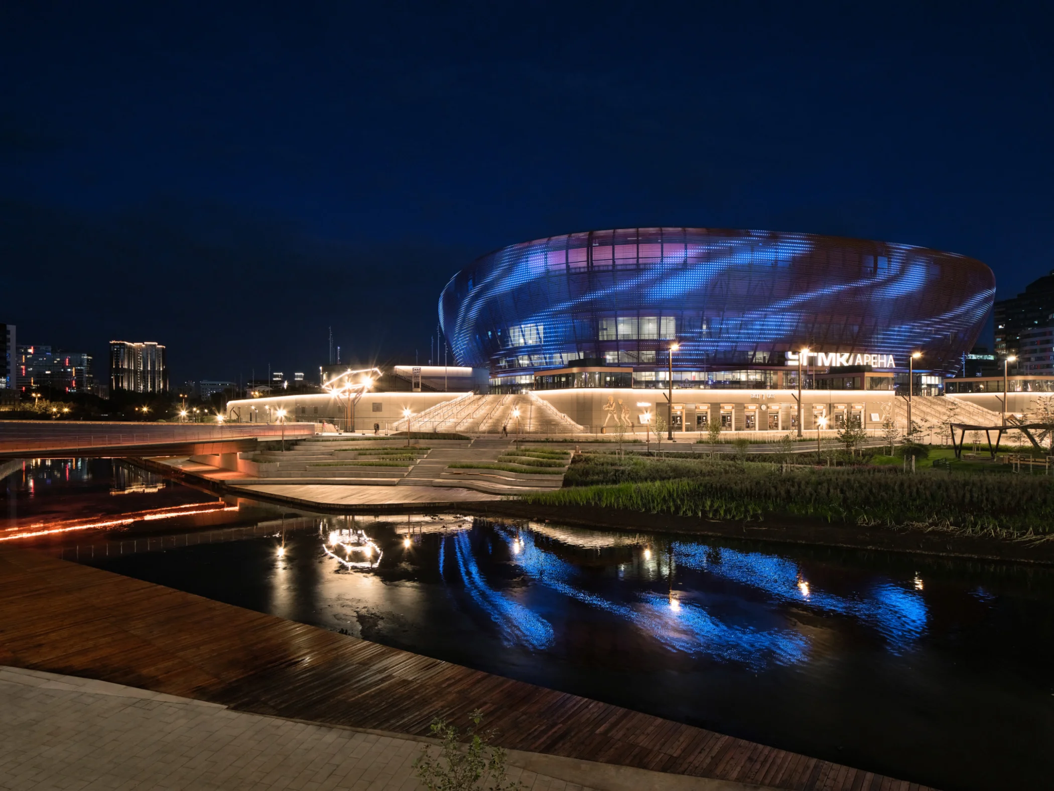 Проект комплексного освещения арены одержал победу в главной отраслевой Евразийской премии «Золотой Фотон-2025» 